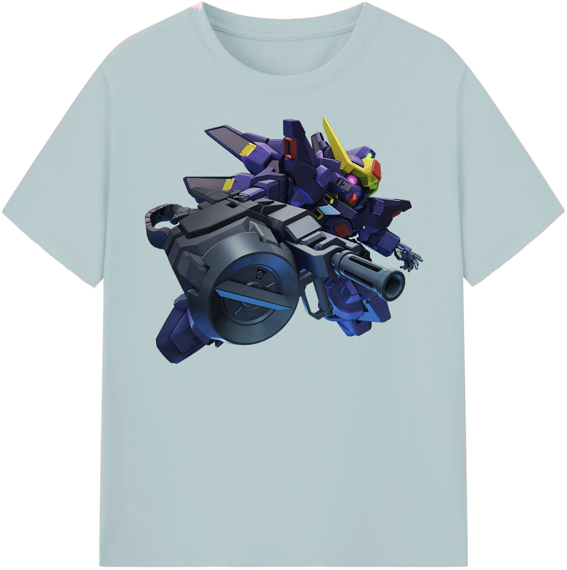 （画像用） 機動戦士ガンダム Mobile Suit Gundam 綿100％半袖Tシャツ（フロントプリント）